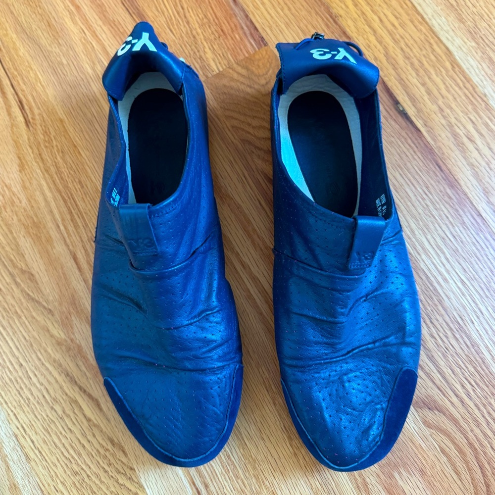 Yojhi Yamamoto Y-3 Slip On Ballet Flat Sneaker Hybrid Sneakerinas Navy Blue 8